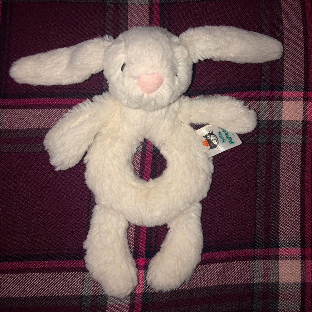 Jellycat bunny rattle